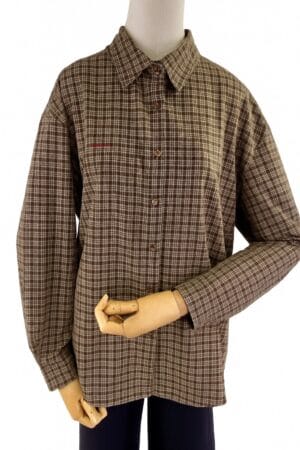 Chemisier à carreaux