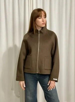 Veste Courte En Laine