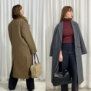 Manteau Long Tissage